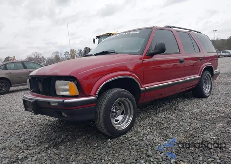 1995 Chevrolet Blazer from USA, damaged, VIN 1GNCS13WXSK208186